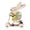 F4_5.31z3.74in, variant on ERTZAE Easter Decorations For The Home,Easter Sign: Colorful Letters,Orange Chicken & White Flower Rustic Farmhouse Easter Wooden Letter Signs With Chicken & Bird Accents,Wooden Easter Ornaments