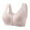 Light Pink, variant on Bras for Older Women No Underwire Front Closure Padded Cotton Bra Full Coverage Seamless Everyday Bralette Push Up Bras