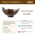 thumbnail image 5 of Rainforest Bowls Cocoon Coconut Soap Dish, 5 of 5