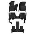 thumbnail image 1 of TuxMat - For Mazda CX-90 7-Seater Gas 2024-2026 Models - Custom Car Mats - Maximum Coverage, All Weather, Laser Measured - This Full Set Includes 1st, 2nd and 3rd Rows, 1 of 9
