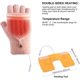 thumbnail image 3 of gants Chauffants Usb Rose Unisexes Pour Homme Et Femme - Gants D'hiver Chauds Pour Ordinateur Portable - Gants Complets Et Semi-chauffants - Gants, 3 of 5