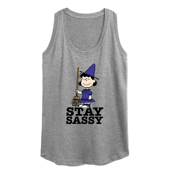Peanuts - Lucy Stay Sassy - Women's Racerback Tank Top