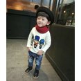 thumbnail image 4 of Bufanda de punto para niños y niñas, bonita, a la moda, de color liso, sencilla, para otoño e invierno, cálida para bebés y niños, 4 of 6