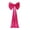 Hot Pink, variant on Hot Pink 19.7 Inch Large Celebration Bow Ornament For Holiday Party Wedding Wall Decor Infant Shower Christmas Birthday Festive Accent