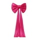 thumbnail image 2 of Gran arco decorativo de poliéster | Decoración de pared para fiestas rosa rosa y rosa brillante | Acento de cinta de 20 pulgadas | Elegante adorno navideño para el árbol de Navidad | 1 Pack, 2 of 6