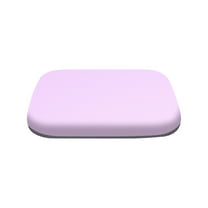 Solid Square Chair Cushion 16x16in Non-Slip Straps Office Dining Stool Pad Breathable Fabric All-Season Use