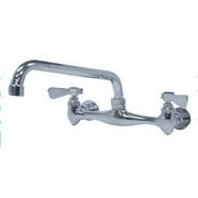 Laundry / Utility Sink Faucet, 8" Spout (Wall)