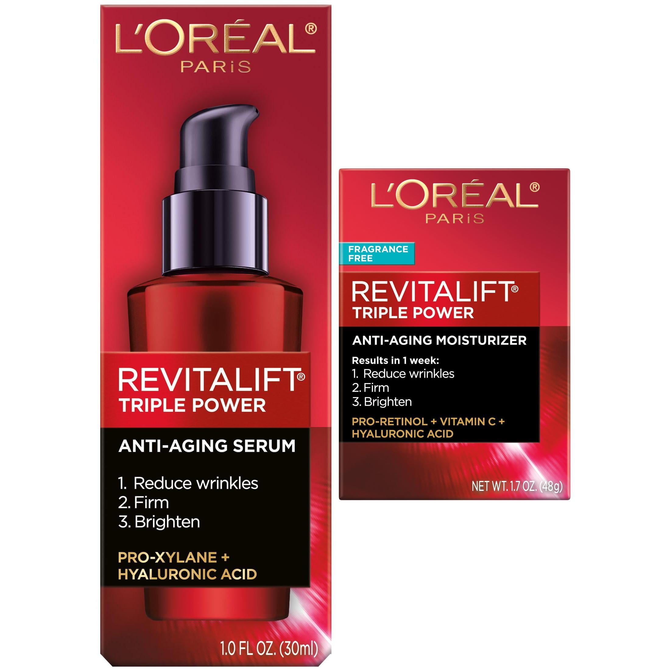 L'Oreal Paris Bright Reveal Anti-Dark Spot Serum, 7.5% Niacinamide