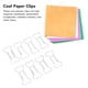 thumbnail image 3 of Clips De Papel De Alambre Cubiertos De Plástico Con Forma De Hueso Elegante, Bonitos Clips Organizadores Para Cuaderno, Escuela, Hogar Y Oficina, 3 of 7