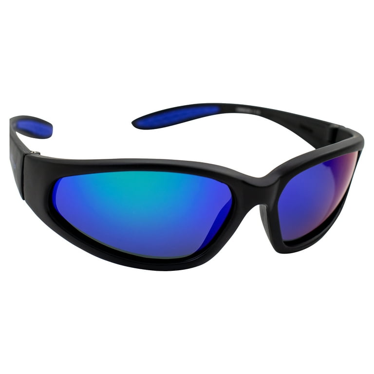 BluWater Samson 2 G-Tech Marine Lens Polarized Sunglasses for Men Black  Frame Boating, Watersports & Fishing Glasses Scratch-Resistant 