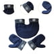 thumbnail image 5 of Guantes de invierno cálidos para hombre y mujer, para senderismo en climas fríos. Azul, 5 of 9