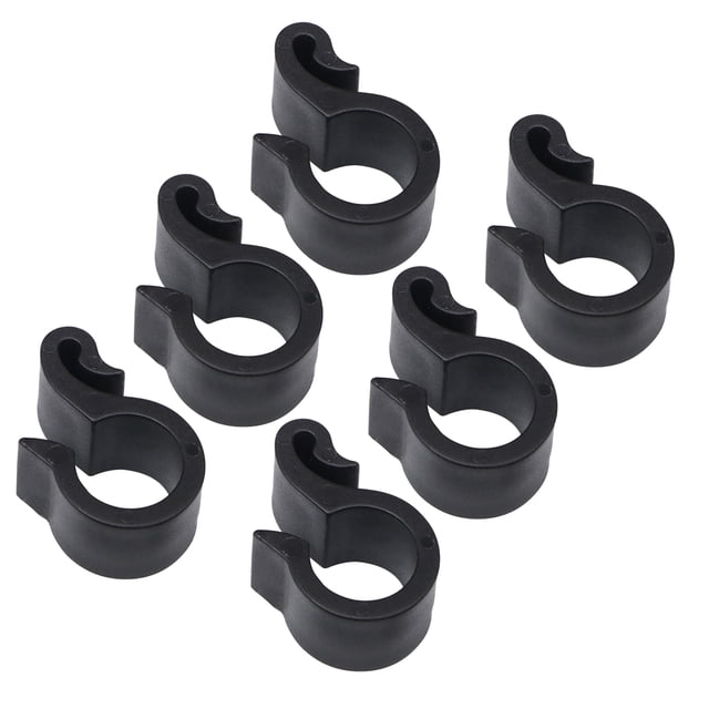 Nestingho 50Ud Abrazadera Rápida Para Manguera De Color Negro Para Uso En Jardinería Y Agricultura