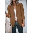 thumbnail image 4 of Womens Casual Blazers Open Front Long Sleeve Work Office Jackets Blazer, 4 of 10