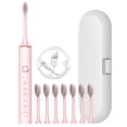 thumbnail image 4 of Binmer Toothbrush, Toothbrush With 8 Brush Heads,With Toothbrush Box, 6 Cleaning Modes, Water Proofing IPX7 Water Proofing Toothbrush,-Newly, 4 of 9