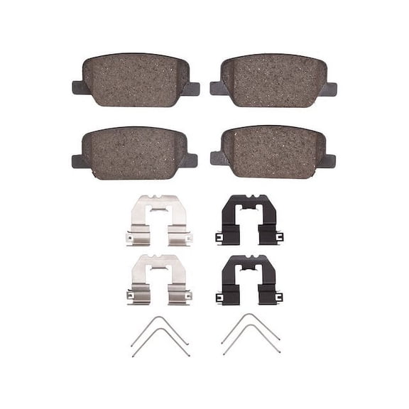 Rear Brake Pad Set - Compatible with 2020 - 2024 Hyundai Palisade - Dynamic Friction