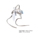 thumbnail image 2 of 2Pcs Cat Teasing Toy Indoor Cat Toy Cat Teasing Wand Cat Teaser Stick Head Wearing Cat Toy, 2 of 8