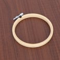 thumbnail image 3 of Miangastore 1PC 13cm Bamboo Embroidery Circle Frame DIY Craft Cross Stitch Chinese Traditional Sewing Manual Tool, 3 of 8