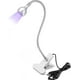 thumbnail image 5 of Plata - 1 pieza Lámpara de secado de uñas UV, lámpara de secado de pegamento profesional con cabezal ajustable, lámpara de secado de pegamento UV para manicuras de dedos, 5 of 5
