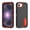 Black/Orange, variant on For iPhone 17e Case,2 Pack Screen Glass Protector Film,Military Grade Dual Layer Design,Build Kickstand Shockproof Cover for iPhone 17e(Purple)