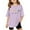 A-Light Purple132, variant on Little Girls T-Shirts Short Sleeve Colorful Heart Enjoy The Little Things Print Crewneck Tshirts Summer Cute Kids Cozy Tops