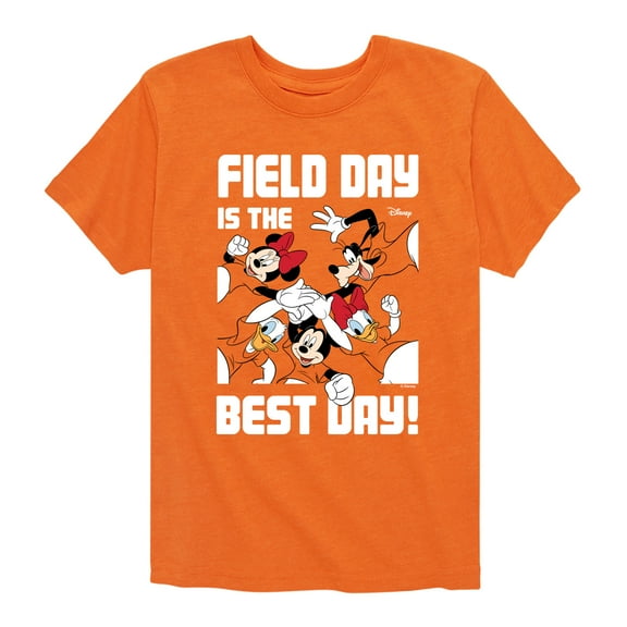 Disney - Field Day Best Day - Toddler And Youth Short Sleeve Graphic T-Shirt