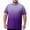 Purple, variant on Zimjoy Polo Shirts for Men Big and Tall Quick Dry Loose Fit Gradient Short Sleeve Polo Shirt Golf Work Casual Athletic Top Dark Gray 2XL