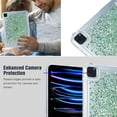 thumbnail image 3 of K-Lion for iPad 10th Generation Soft Case ,Fashion Glitter Lightweight Shockproof Protective Case Glossy Bling Ultra Thin Slim Cover for iPad 10th Gen 10.9 inch (2022),Green, 3 of 7