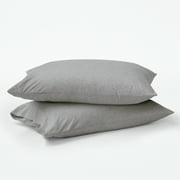 TUFT & NEEDLE - Organic Jersey Pillowcase Set - King - Stone