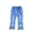 Light Blue4, variant on Girls Jeans Size 14-16 Elastic Waistband Pull-On Loose Denim Pants Loose fit Stretchy Soft Long Trousers Streetwear Back To School Clothes
