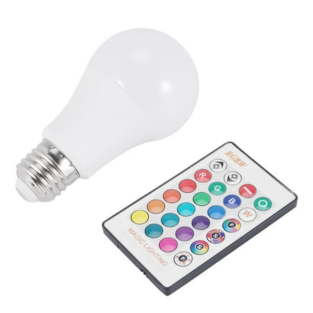 

OVNSHVN E27 Smart Control Lamp Led RGB Light Dimmable 7W RGBW Led Lamp Colorful Changing Bulb Led Lampada RGBW White Decor Home