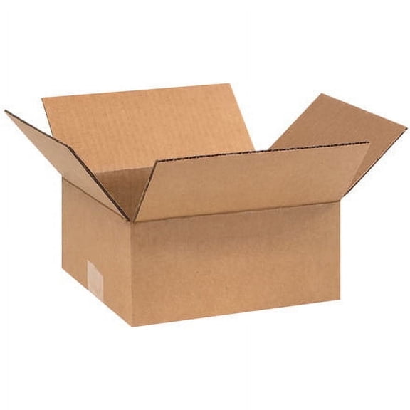 Corrugated Boxes 9 x 8 x 4" ECT-32 Brown Shipping/Moving/Packing Boxes 25 Boxes