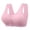 Watermelon Red, variant on Voska Daisy Bra for Seniors, Front Snap Closure Bras, Front Snaps Daisy Bras for Older Women Complexion 36