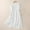 dresses for women clearance-White, variant on Homenesgenics Summer Dresses 2025 Solid Color Lace-up Organ Pleats Both Sides Loose Casual Half-sleeve Linen Dress Long Dress White XXL