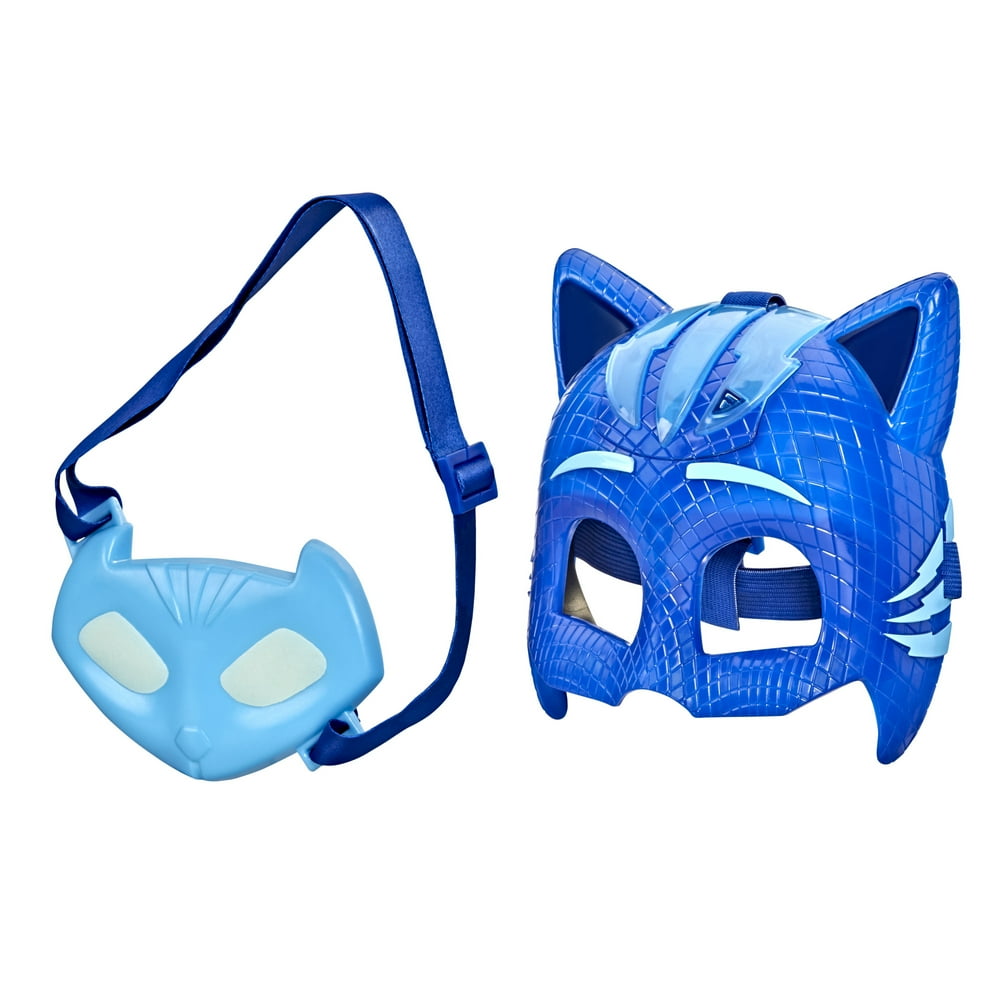 PJ Masks Catboy Deluxe Mask Set, Preschool Toy, Lightup Mask, Catboy Amulet Accessory Walmart