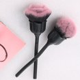 thumbnail image 3 of Farfi Brocha para rubor que no se desprende Fácil de limpiar Forma de rosa Cómoda y elegante herramienta para decoración de uñas Brocha de maquillaje en polvo suelto de fibra artificial para la v, 3 of 5