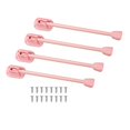thumbnail image 3 of Patas de mesa plegables Macarena Rosa 28cm Patas de escritorio plegables, 3 of 8