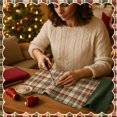 thumbnail image 3 of Paquete de tela FuWeave, acolchado navideño vintage de 25 x 25 cm, 60 unidades, 3 of 6