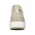 thumbnail image 2 of RYKA Womens Beige Mixed Media Goring 1/2" Platform Water Repellent Cushioned Removable Insole Guinevere Round Toe Wedge Zip-Up Sneakers Shoes 6 W, 2 of 4