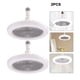 thumbnail image 1 of Kit 2 Piezas Lámpara Ventilador Techo Led 3 Velocidades Silencioso 30W, 1 of 4