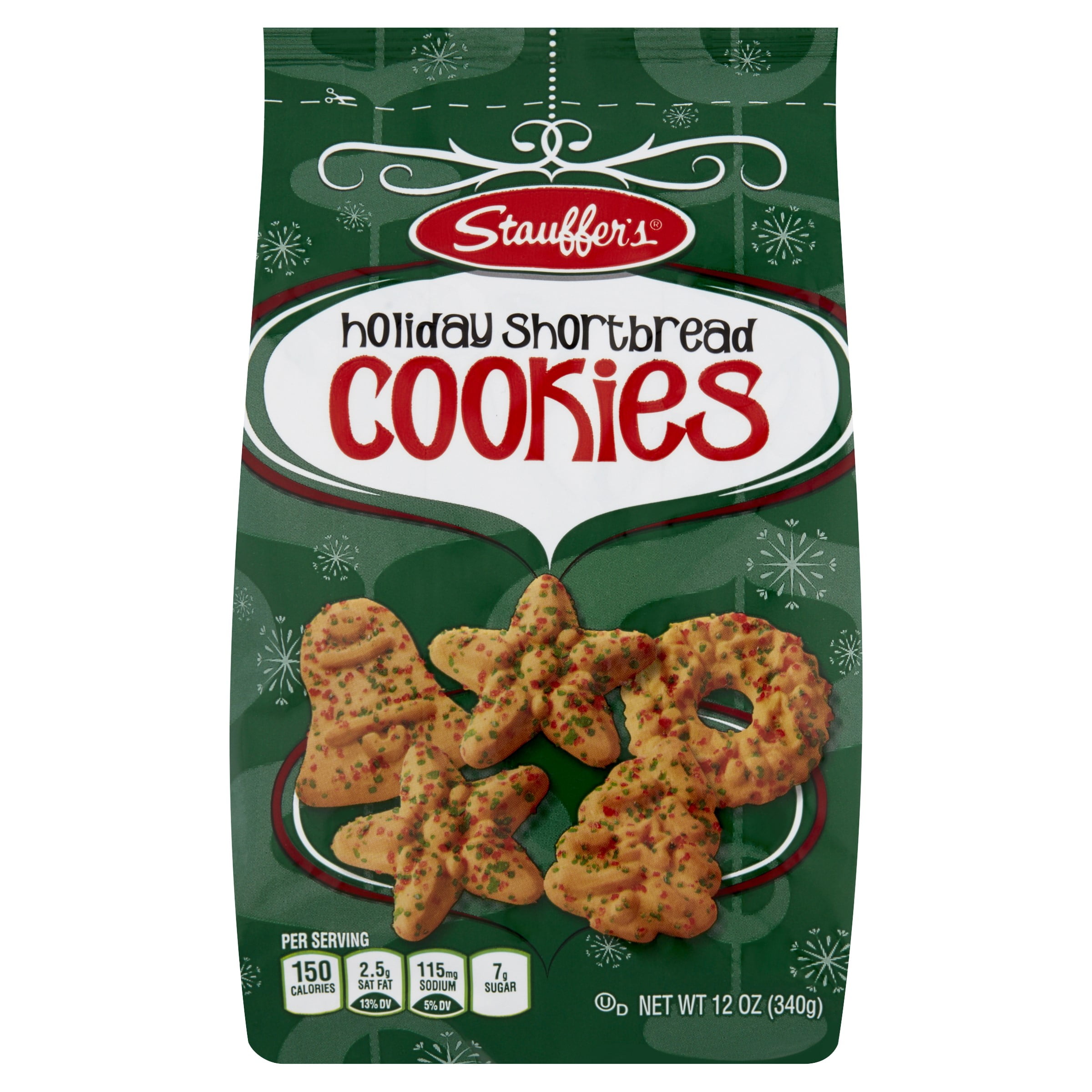 Stauffer's Holiday Shortbread Cookies, 12 Oz Walmart Inventory