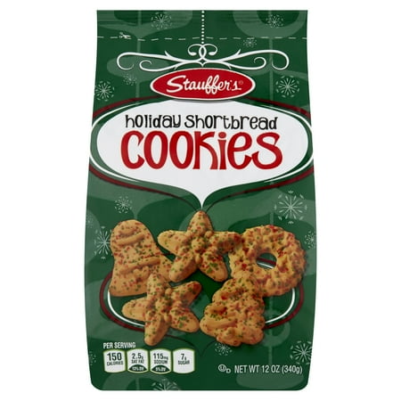 Stauffer's Holiday Shortbread Cookies, 12oz Bag