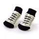 thumbnail image 5 of Calcetines Non-Slip para Perro Gato de Garra Negro L Yinane Calcetines patrón blanco y negro cordones de los zapatos animal doméstico del perro de perrito del gato antideslizantes con linda pata L, 5 of 8