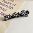 thumbnail image 3 of Fiudx Horquilla, Elegante Accesorio para Coleta, Elegante Diadema de Satén para El Pelodesordenado, Estilo Invernal, para Uso Escolar Femenino, Cambio de Peinado Rápido, Diseño de Material Cálido., 3 of 3