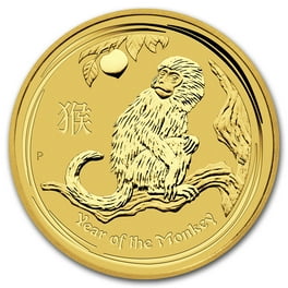 1988 Singapore 1/20 oz Gold 5 Singold Year of the Dragon BU