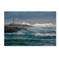 Jamie Morrison 'In The Protection Of A Lighthouse' Canvas Art