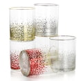 thumbnail image 2 of Gibson Home Laurie Gates Audrey Hill Decorated Glassware, 3 Different Colors, 13.5 oz, Drinkware and Accessories, 2 of 6
