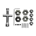 thumbnail image 2 of 14mm Wheel Hex Hub Kit Wheel Hex Adapter Wheel Hex Mount Lock Nuts Pins  Wrench For 1/10 RC Car, 2 of 8