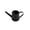 Black, variant on Mini Metal Watering Can for Indoor Plants, Small Garden Watering Jug with Galvanized Spout for Succulents Bonsai Flowers,White,250ML / 8.4Oz