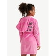 thumbnail image 2 of Justice Girls x Nascar Jacquard Fleece Robe with Long Sleeves, Sizes 5-18, 2 of 4