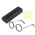 thumbnail image 1 of Lupas de lectura, gafas de presbicia ligeras de resina redondas retro, gafas ligeras de respuesta rápida, 1 of 8